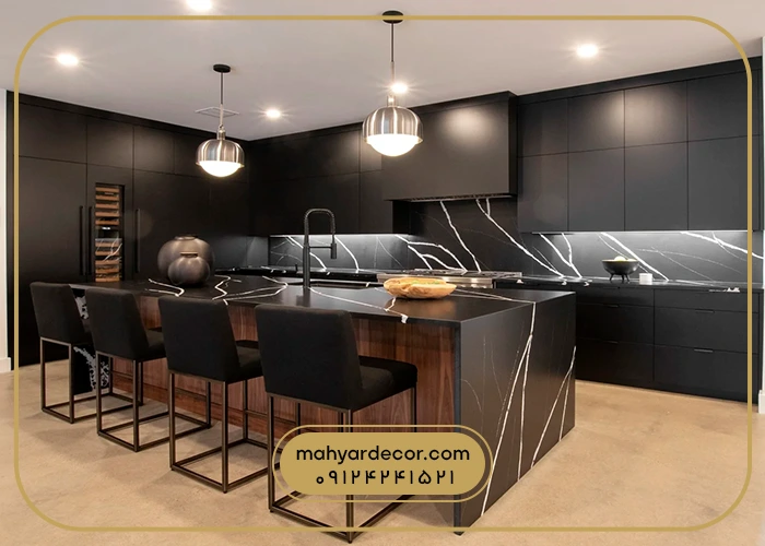 کابینت ایتالیایی مشکی