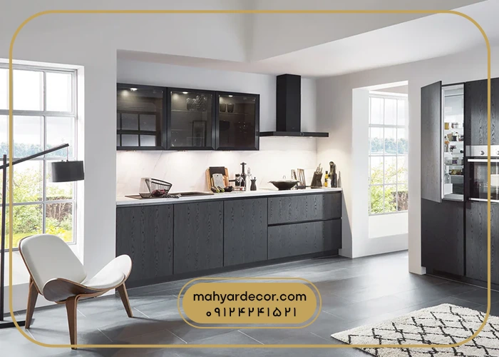 کابینت ایتالیایی مشکی