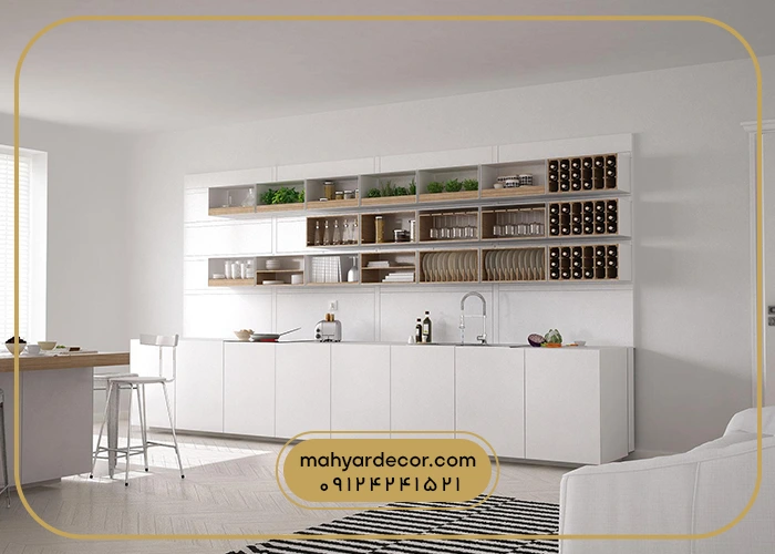 کابینت ایتالیایی سفید