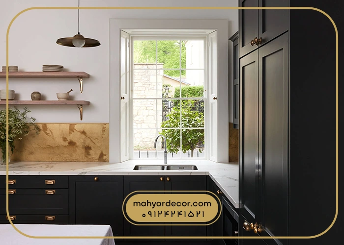 کابینت ایتالیایی مشکی