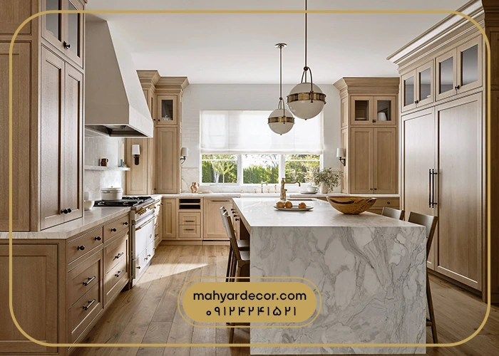 کابینت ایتالیایی چوبی