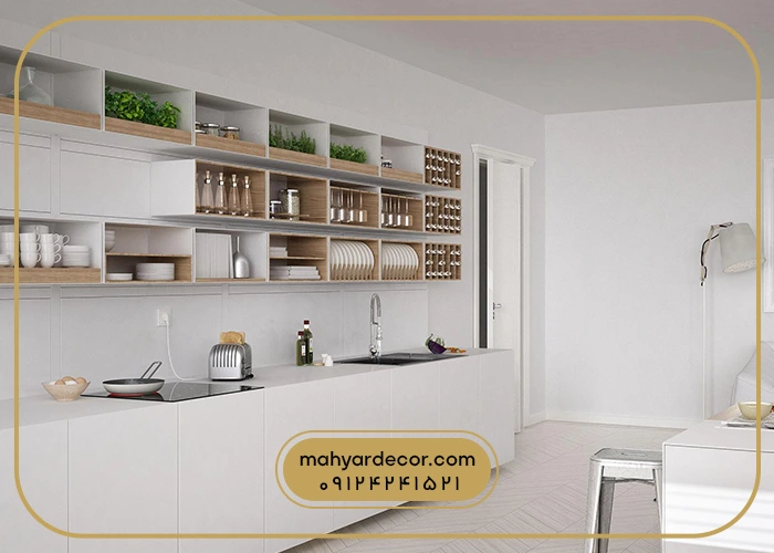 کابینت ایتالیایی سفید