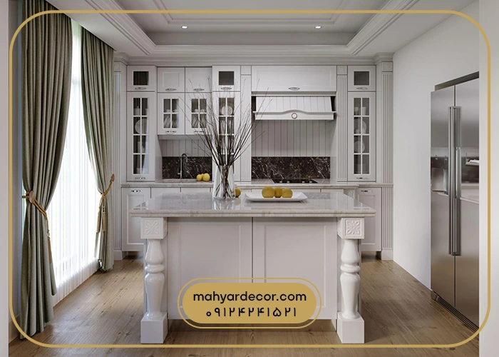 کابینت ایتالیایی سفید